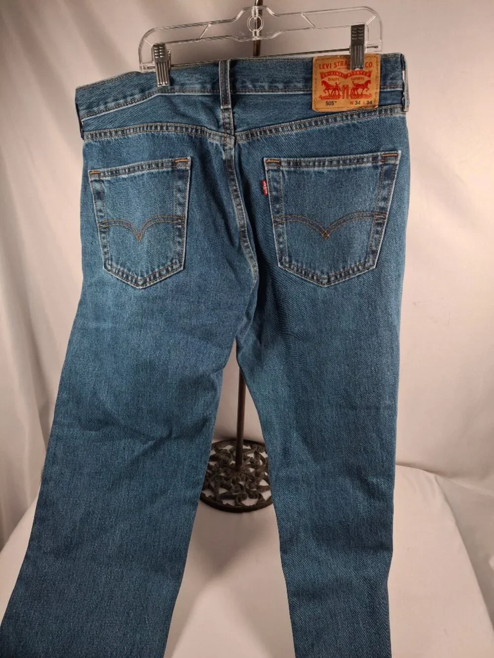 Levi's Mens Dark Wash Jeans - Size 34x34